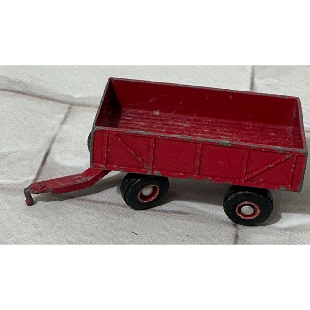 Vintage ERTL 1969 Dodge Charger Gray Orange and Red Farm‎ Trailer Diecast Set - Picture 2 of 7